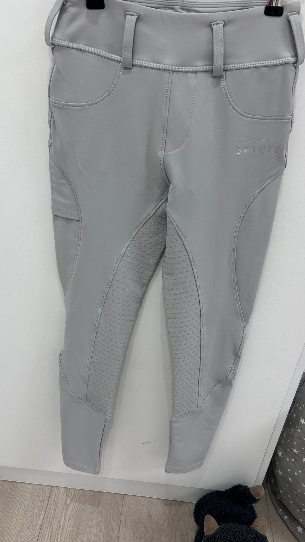 Horse Spirit Riding Leggings Grey