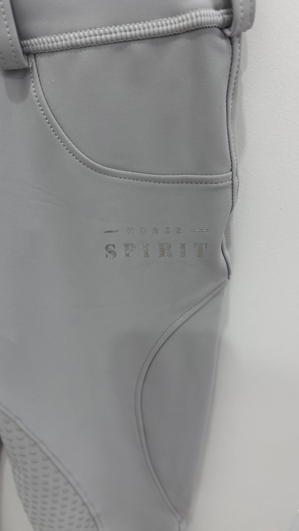 Horse Spirit Riding Leggings Grey