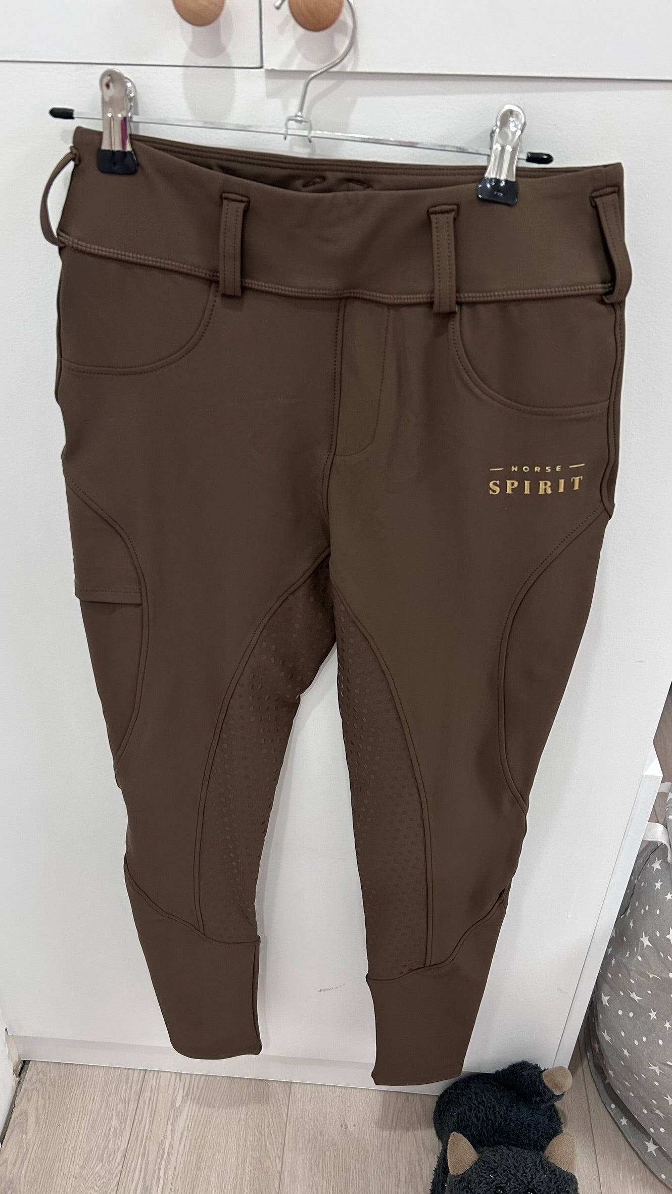 Horse Spirit Reitleggings Braun