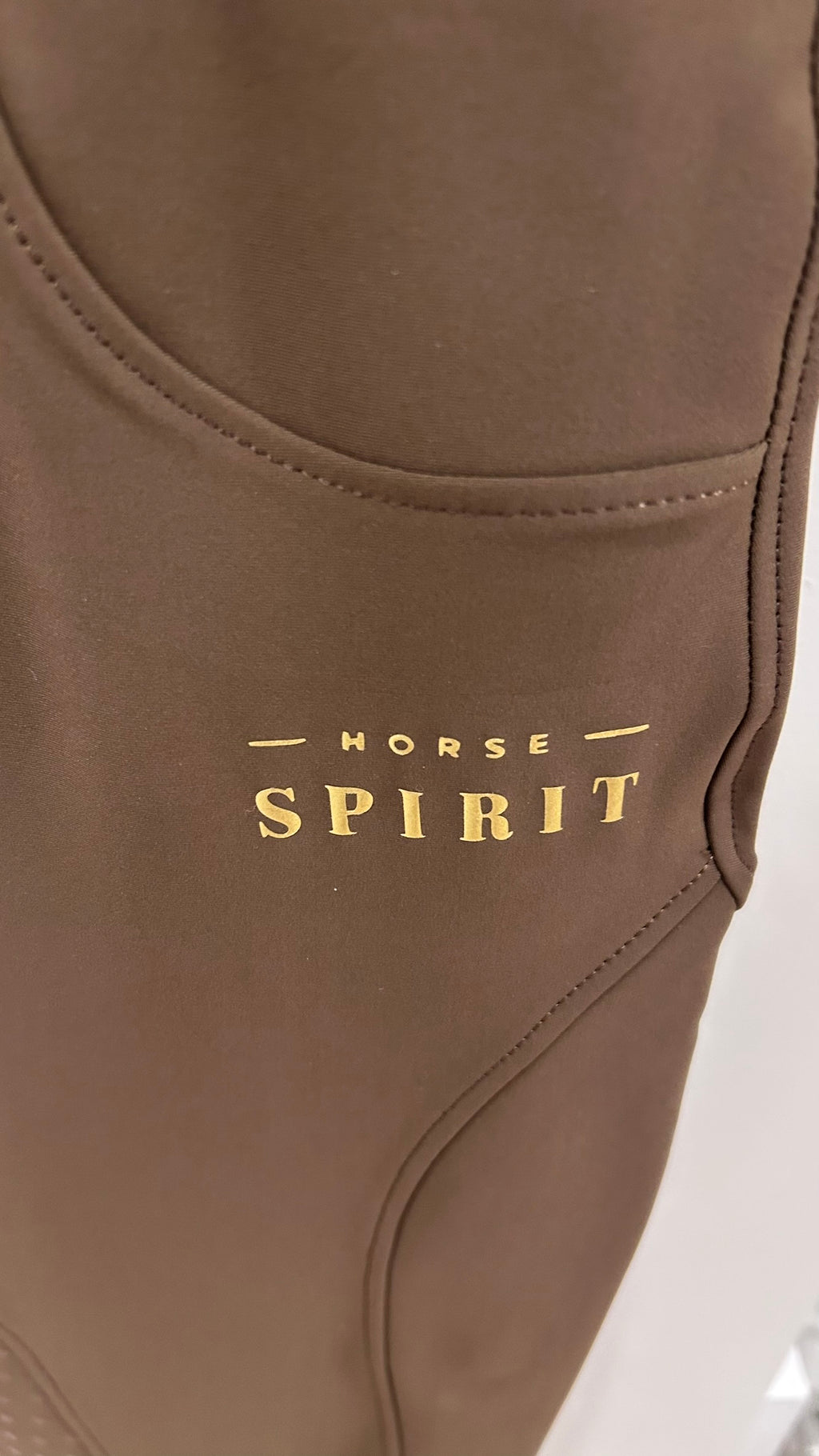 Horse Spirit Reitleggings Braun