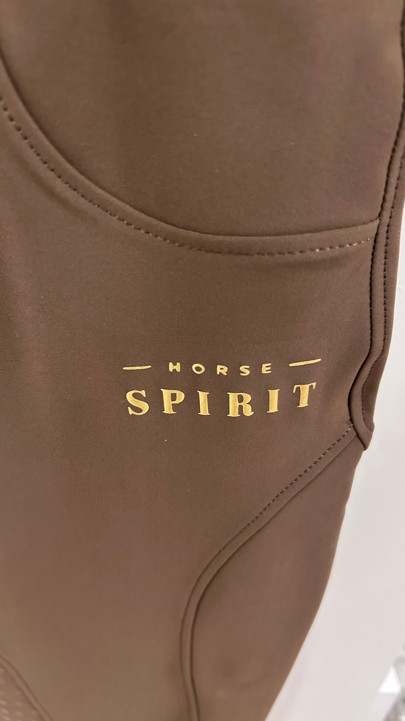Horse Spirit Reitleggings Braun