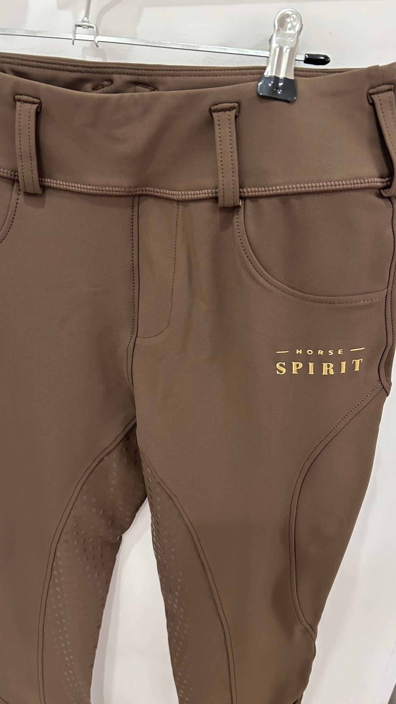 Horse Spirit Reitleggings Braun
