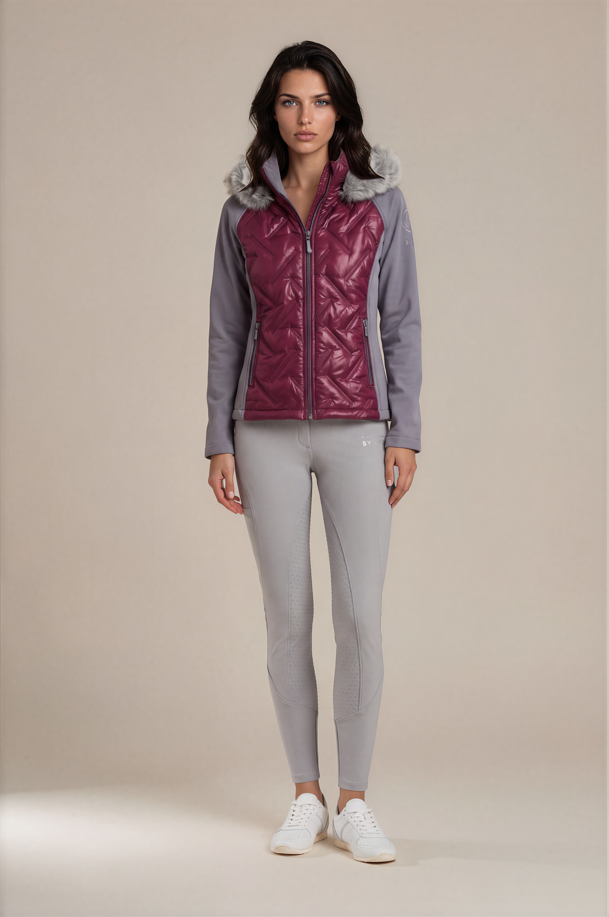 Horse Spirit Riding Hybrid Jacket Blackbarry