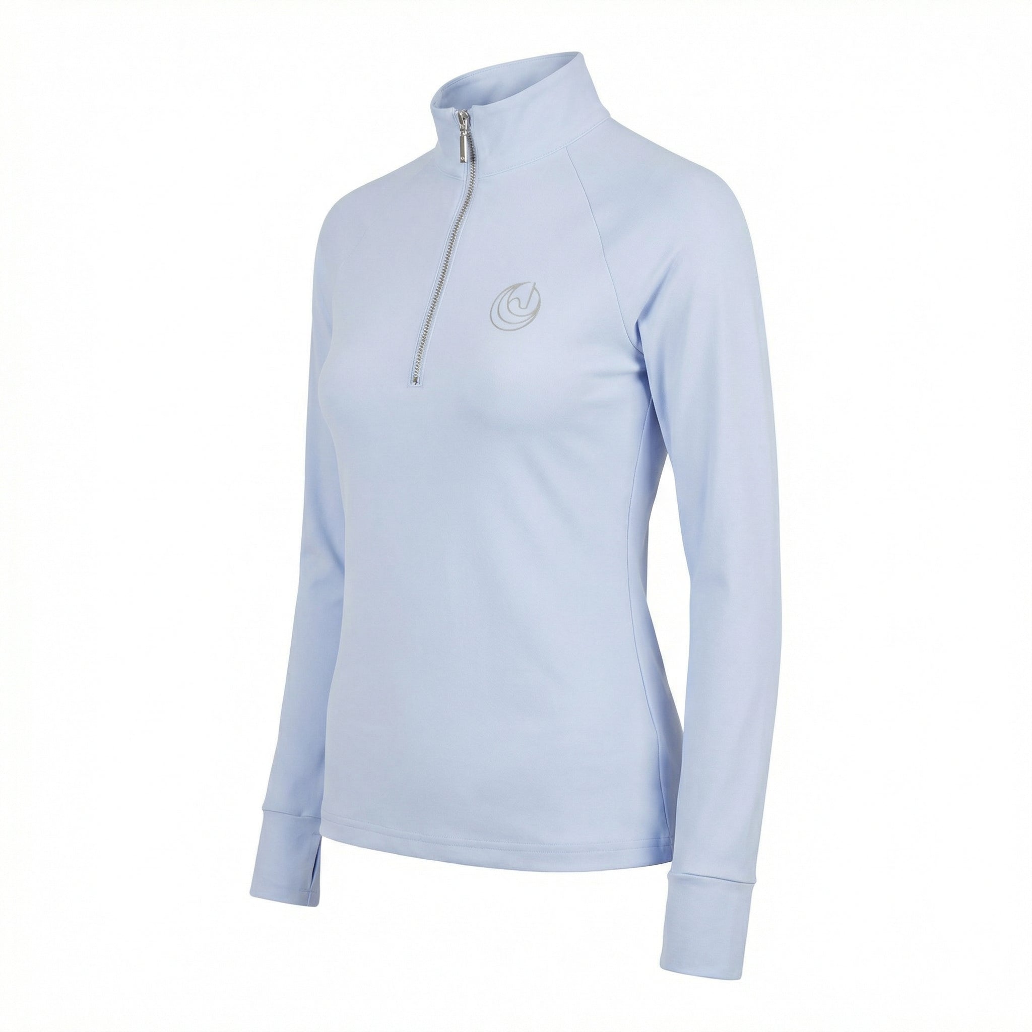 Horse Spirit Thermisch Rijshirt Blauw