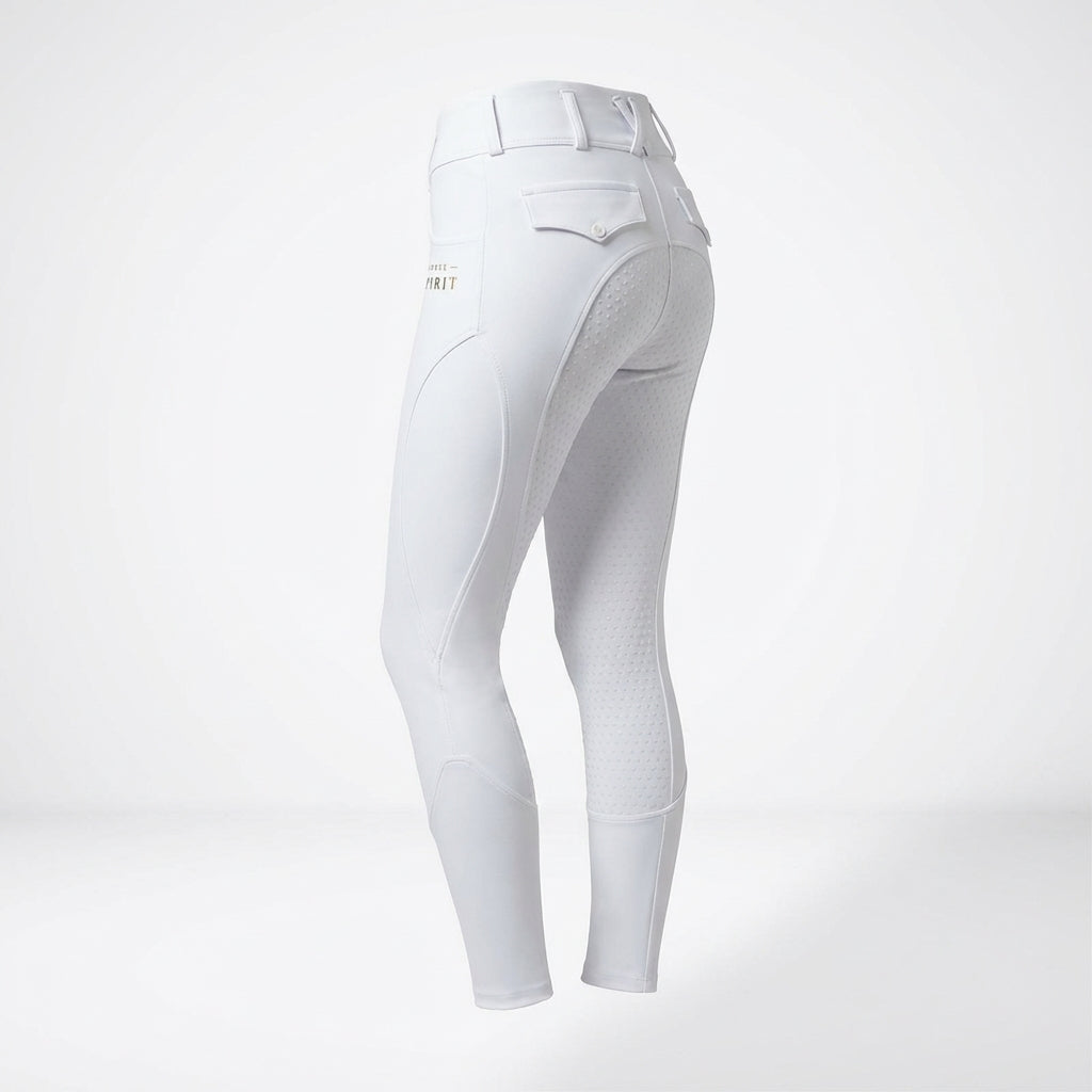 Horse Spirit Show Reitleggings Weiß