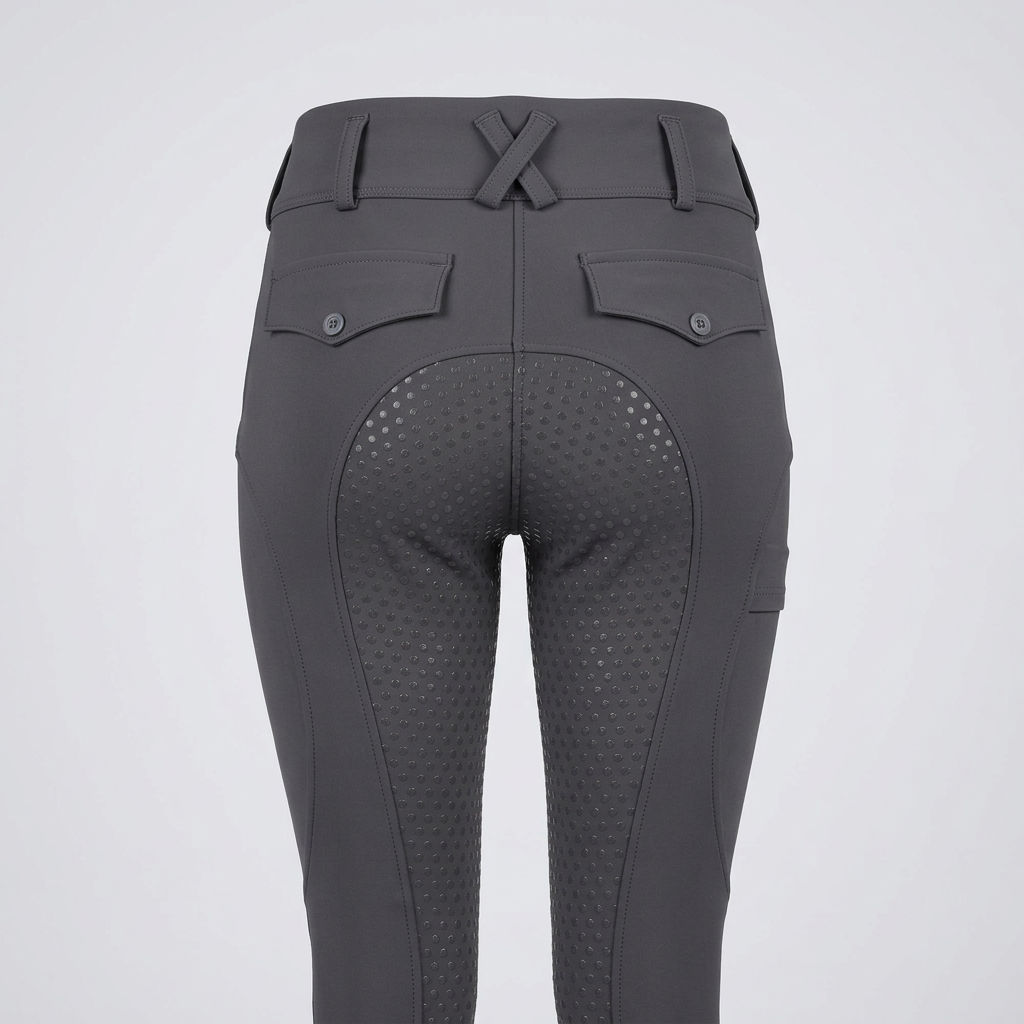 Horse Spirit Riding Leggings Dark Grey