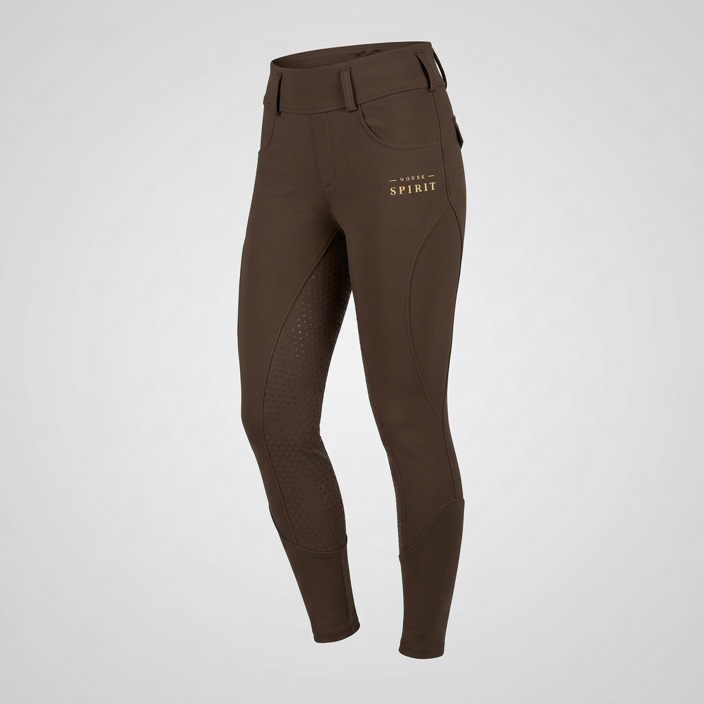 Horse Spirit Reitleggings Braun