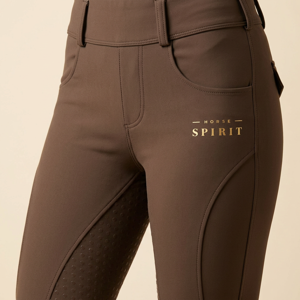 Horse Spirit Reitleggings Braun