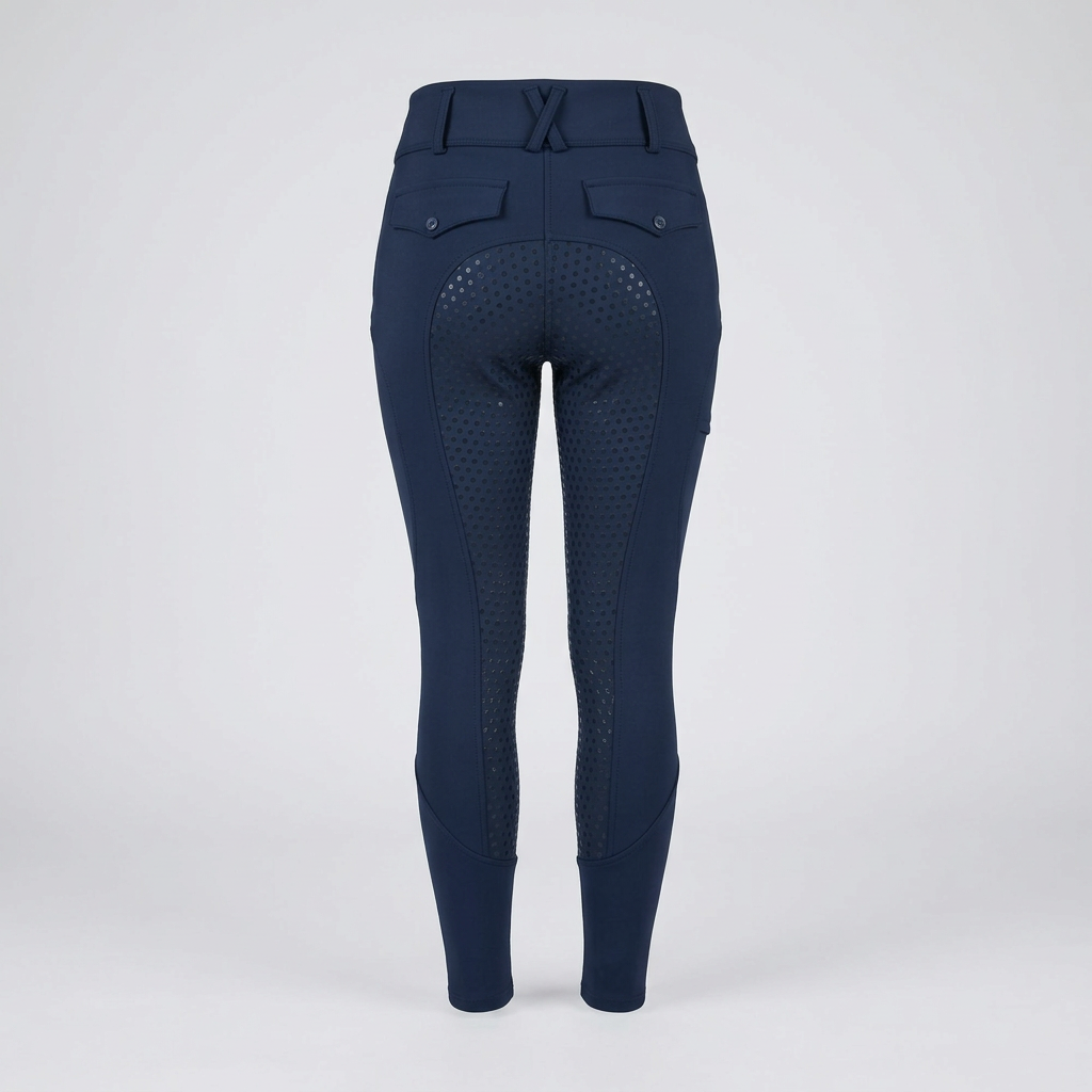 Horse Spirit Riding Leggings Blue