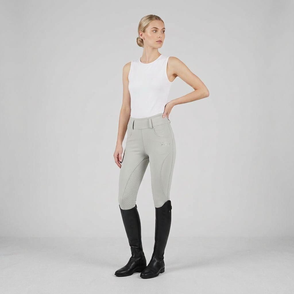 Horse Spirit Reitleggings, Grau