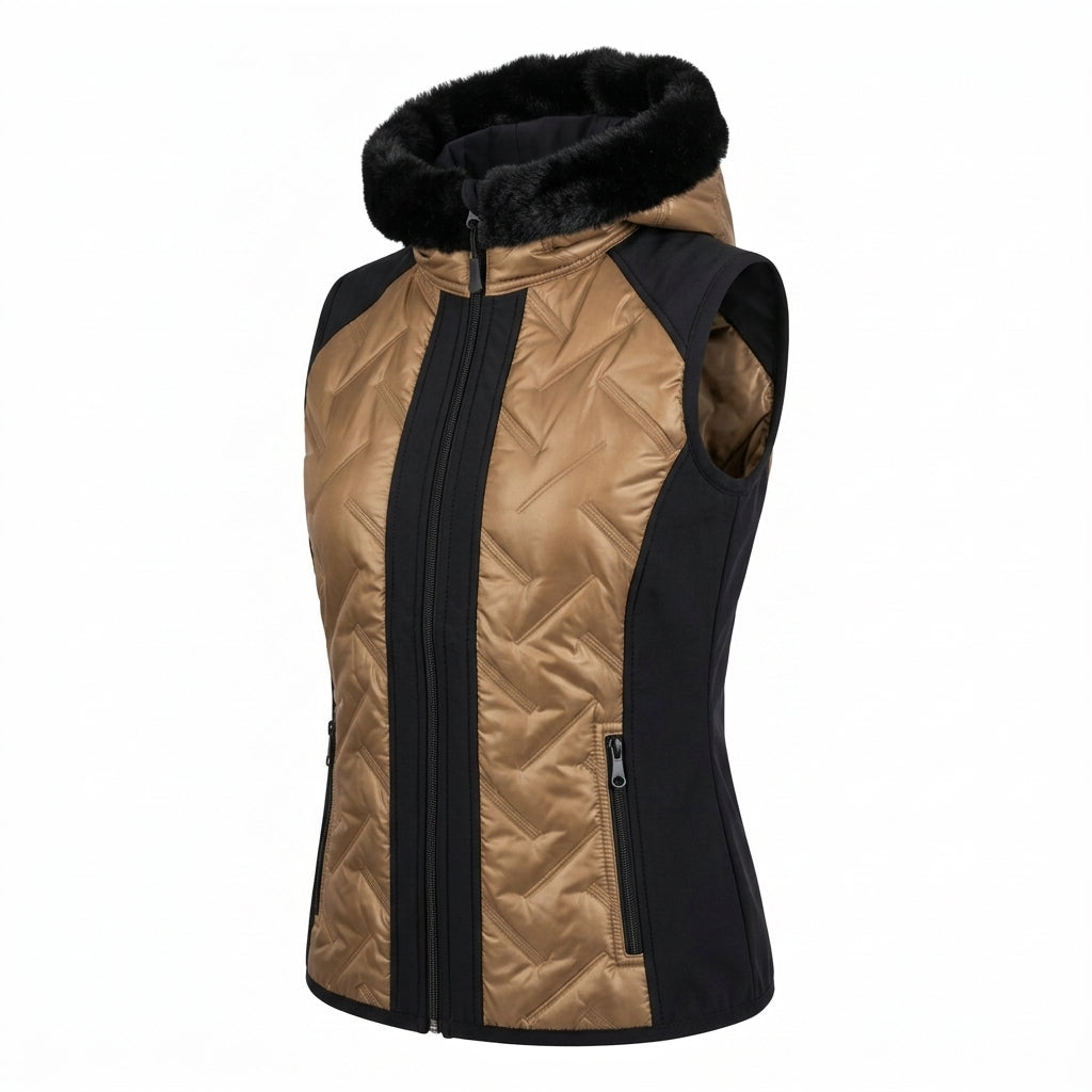 Horse Spirit Riding Bodywarmer Bronze and Black