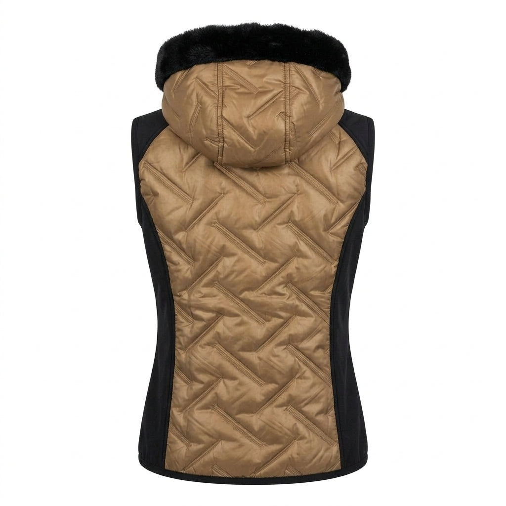 Horse Spirit Riding Bodywarmer Bronze and Black