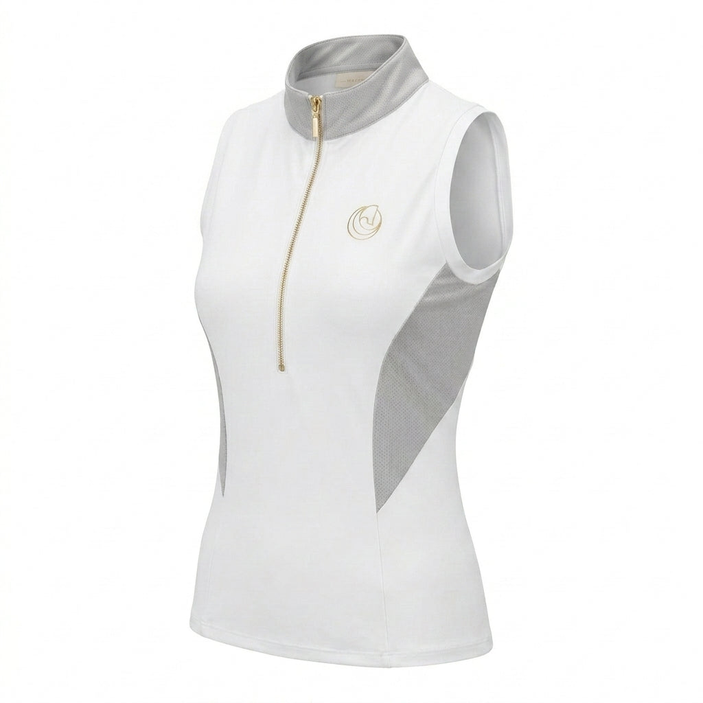 Horse Spirit HS Rijtanktop Wit Grijs
