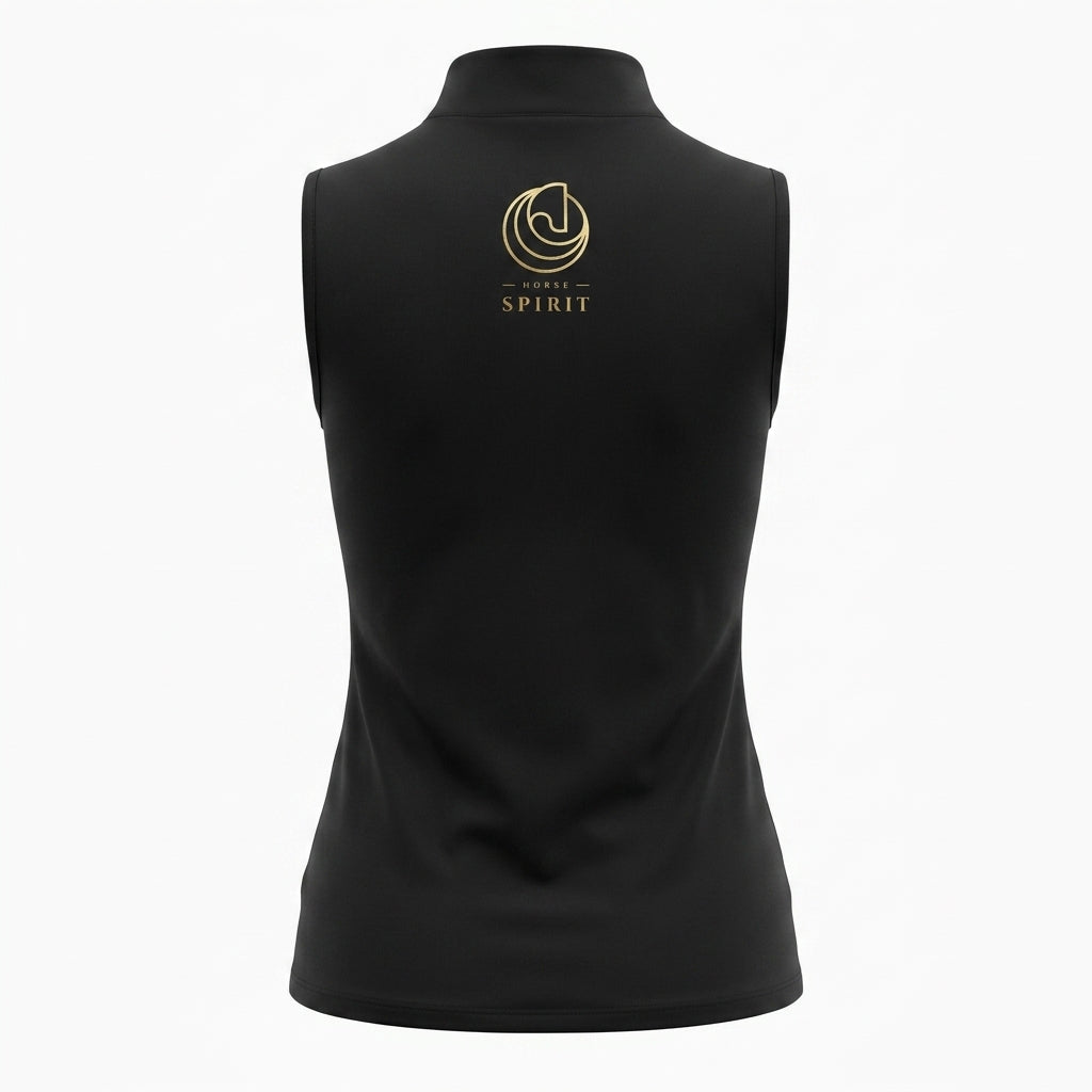 Horse Spirit Riding Tank Top Basic Zwart