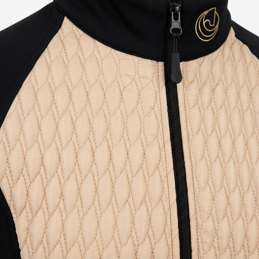 Horse Spirit Hybrid Riding Jacket Beige Black