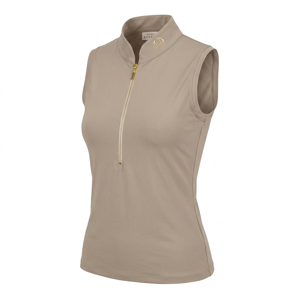 Horse Spirit Riding  Tank Top Basic Beige
