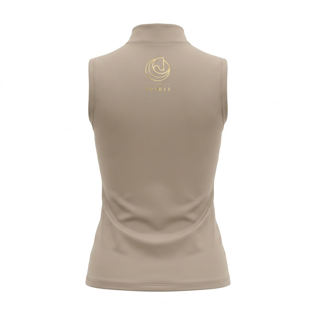 Horse Spirit Riding  Tank Top Basic Beige