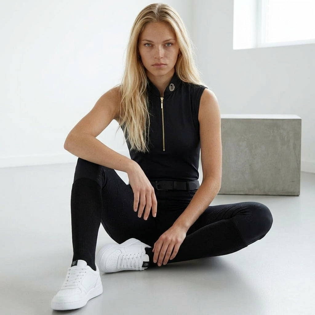 Horse Spirit Reit-Tanktop Schwarz