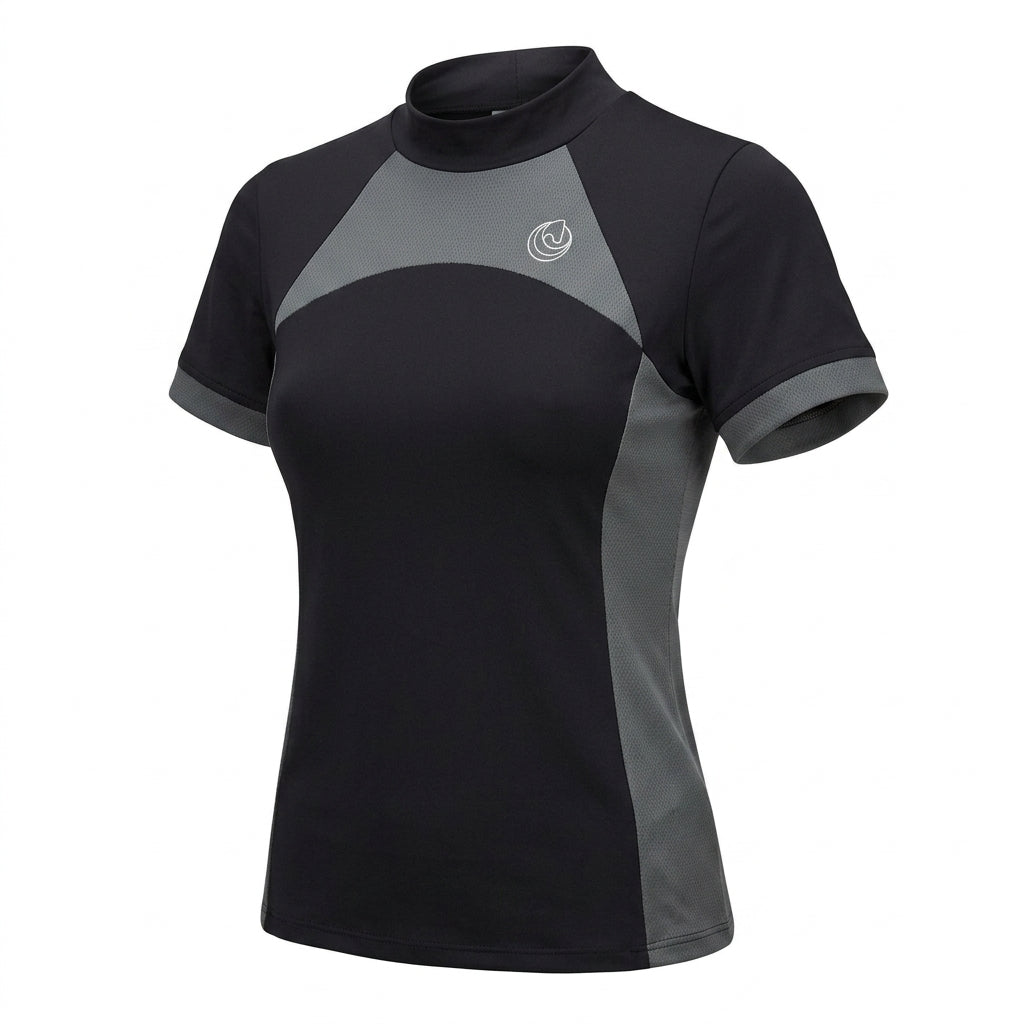 Horse Spirit Riding T-shirt Pure - Black Grey