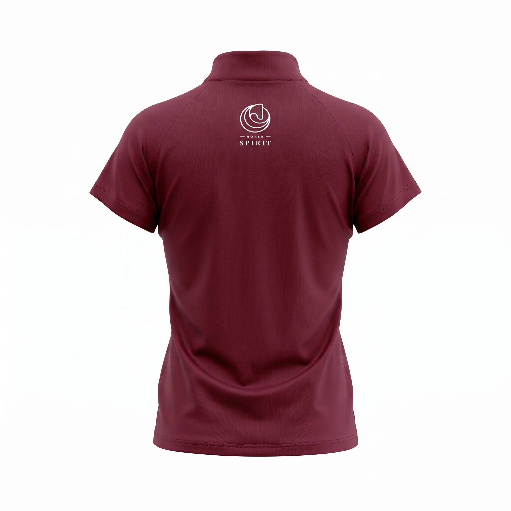 Horse Spirit Basic Riding T-Shirt Bourgogne
