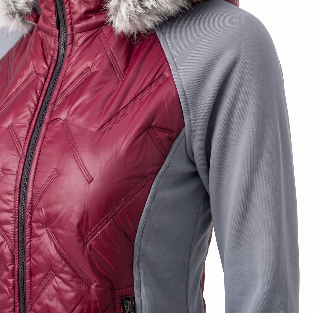 Horse Spirit Riding Hybrid Jacket Blackberry